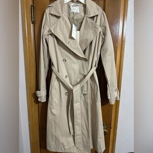 a new day Beige Trench Coat